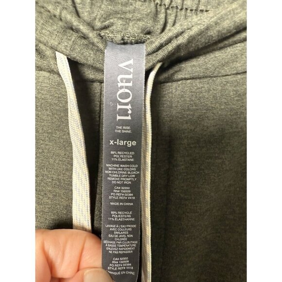 Vuori Men’s Ponto Performance V418 Straight Leg Heather Green Pant Size XL - Picture 9 of 9